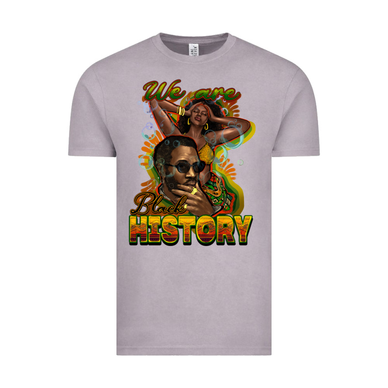 We Are Black History Vintage Tee by HowdyJamesFarm | Teevron