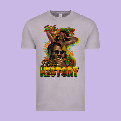 We Are Black History Vintage Tee Designed By Howdyjamesfarm