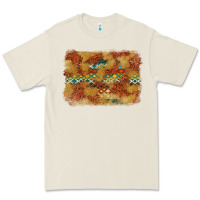 Bone Aztec Background Pattern Western Premium Tee - texasbilliewilder