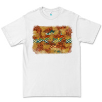 White Aztec Background Pattern Western Premium Tee - texasbilliewilder