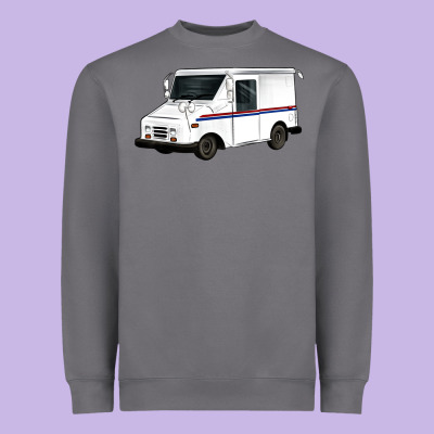Mail Truck Heavyweight Sweatshirt Designed By Artiststas