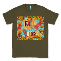 Army Green Fall is my favorite color tumbler Classic Tee - Artiststas
