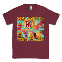 Burgundy Fall is my favorite color tumbler Classic Tee - Artiststas