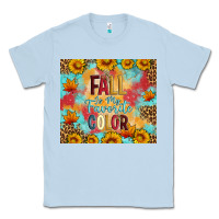 Dusty Blue Fall is my favorite color tumbler Classic Tee - Artiststas