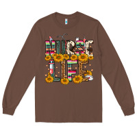 Chestnut Western Nurse Life Long Sleeve Tee - FaDigitalArtStudio
