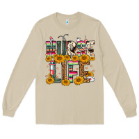 Mushroom Western Nurse Life Long Sleeve Tee - FaDigitalArtStudio