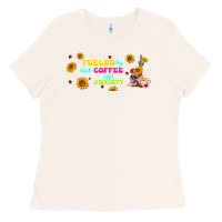 Bone fueled by ıced coffee and anxiety Ladies Tee - TumblerDesignByShophia