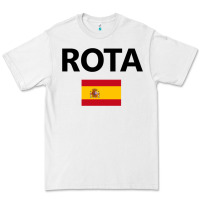 White rota spain spanish flag city vacation travel gift pullover hoodie Premium Tee - maiPhamDesign