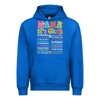 Cobalt mama its okay Urban Hoodie - JahusDesignShop