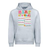 Heather Grey mama its okay Urban Hoodie - JahusDesignShop