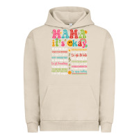 Pigment French Oak mama its okay Urban Hoodie - JahusDesignShop