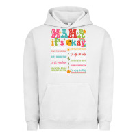 Pigment Lunar Rock mama its okay Urban Hoodie - JahusDesignShop