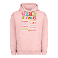 Pigment Salmon mama its okay Urban Hoodie - JahusDesignShop