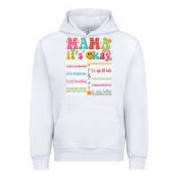 White mama its okay Urban Hoodie - JahusDesignShop