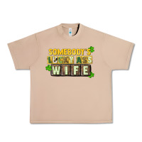 Burro St. Patrick's Somebody's lucky ass wife Urban Heavy Tee - CowGirlArtShop