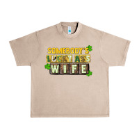 French Oak St. Patrick's Somebody's lucky ass wife Urban Heavy Tee - CowGirlArtShop