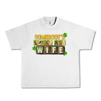 Lunar Rock St. Patrick's Somebody's lucky ass wife Urban Heavy Tee - CowGirlArtShop