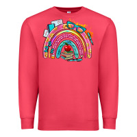 Cardinal school rainbow Premium Sweatshirt - AdoDesignShop