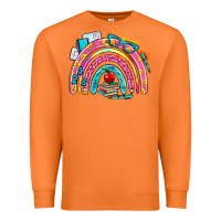 Carrot school rainbow Premium Sweatshirt - AdoDesignShop