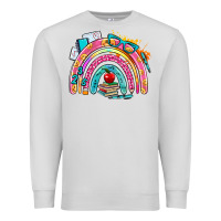 Dove Grey school rainbow Premium Sweatshirt - AdoDesignShop