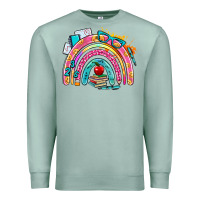 Seafoam school rainbow Premium Sweatshirt - AdoDesignShop