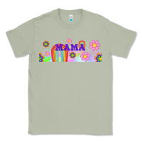 Matcha boho retro floral mama Classic Tee - TumblerDesignByShophia