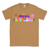 Toasted Coconut boho retro floral mama Classic Tee - TumblerDesignByShophia