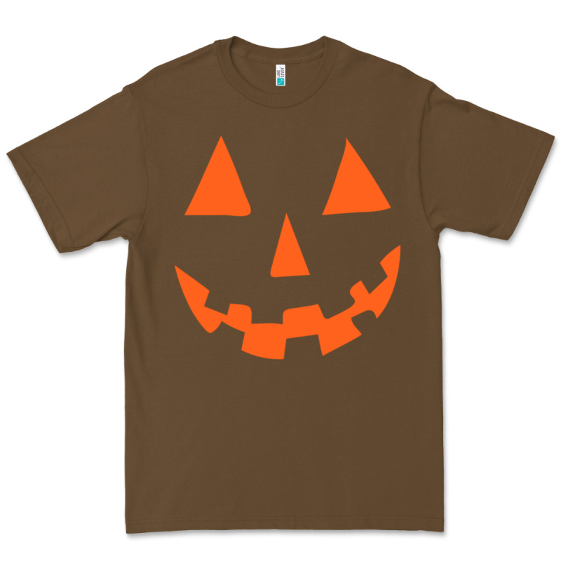 Halloween Pumpkin Face Gift Creepy Spooky Horror Premium Tee by maiPhamDesign | Teevron