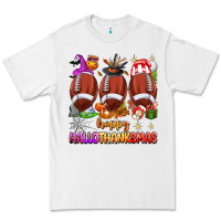 White happy hallothanksmas football Premium Tee - texasbilliewilder