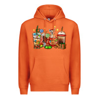 Carrot Christmas coffee cups with Chihuahua Premium Hoodie - RanaPortraitStore