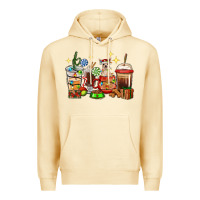 Pina Colada Christmas coffee cups with Chihuahua Premium Hoodie - RanaPortraitStore
