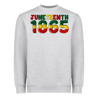 Heather Grey juneteenth 1865 Heavyweight Sweatshirt - Artiststas