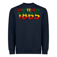 Navy juneteenth 1865 Heavyweight Sweatshirt - Artiststas