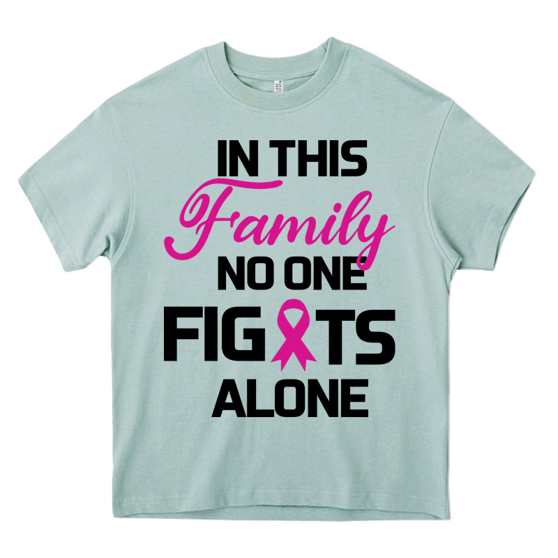 In This Family No One Fights Alone Heavy Core Tee by Bettercallsaul | Teevron