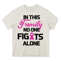Cream In This Family No One Fights Alone Heavy Core Tee - Bettercallsaul