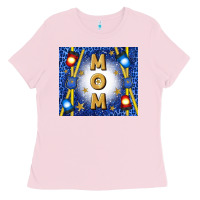 Bubblegum Pink police mom mother’s day Ladies Tee - TumblerDesignByShophia