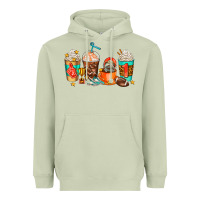 Matcha American football coffee cups Heavyweight Hoodie - AdoDesignShop