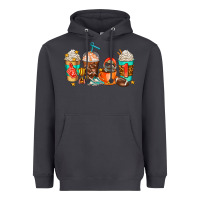 Smoke American football coffee cups Heavyweight Hoodie - AdoDesignShop