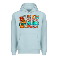 Blue Mist Pumpkin pie Jesus Christ Premium Hoodie - CowhideDigitalArt
