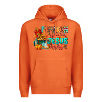 Carrot Pumpkin pie Jesus Christ Premium Hoodie - CowhideDigitalArt