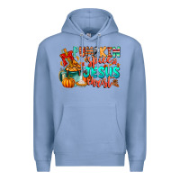 Colony Blue Pumpkin pie Jesus Christ Premium Hoodie - CowhideDigitalArt
