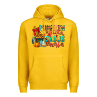 Lemon Pumpkin pie Jesus Christ Premium Hoodie - CowhideDigitalArt