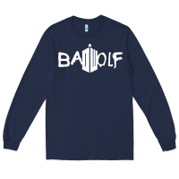 Navy bad wolf   doctor who Long Sleeve Tee - maiPhamDesign