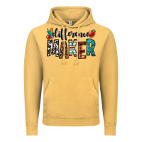 Vintage Mustard difference maker teacher Vintage Hoodie - OliviaCreatesArt