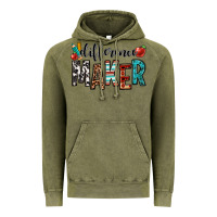 Vintage Olive difference maker teacher Vintage Hoodie - OliviaCreatesArt