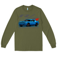 Army Green Blue Challenger RT T-Shirt Long Sleeve Tee - maiPhamDesign