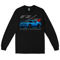 Black Blue Challenger RT T-Shirt Long Sleeve Tee - maiPhamDesign