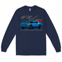 Navy Blue Challenger RT T-Shirt Long Sleeve Tee - maiPhamDesign
