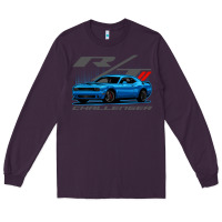 Plum Blue Challenger RT T-Shirt Long Sleeve Tee - maiPhamDesign