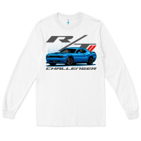 White Blue Challenger RT T-Shirt Long Sleeve Tee - maiPhamDesign